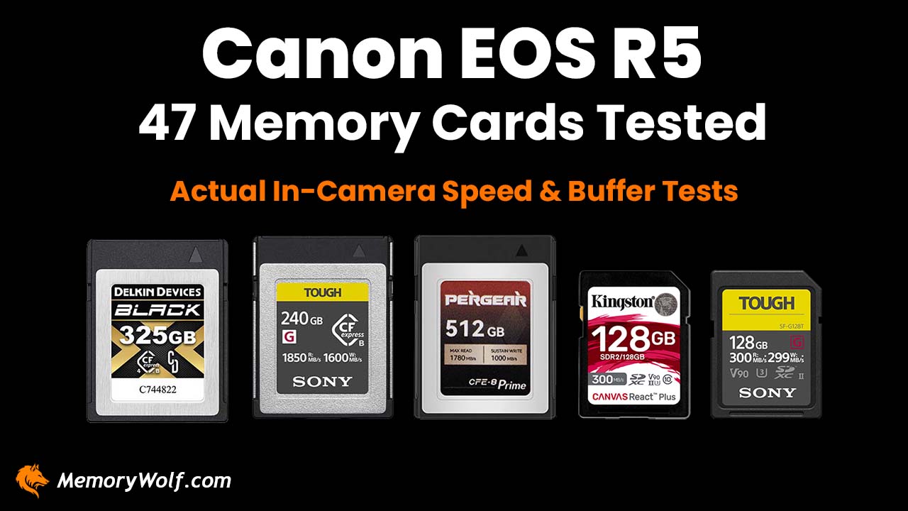 Canon R5 Memory Cards