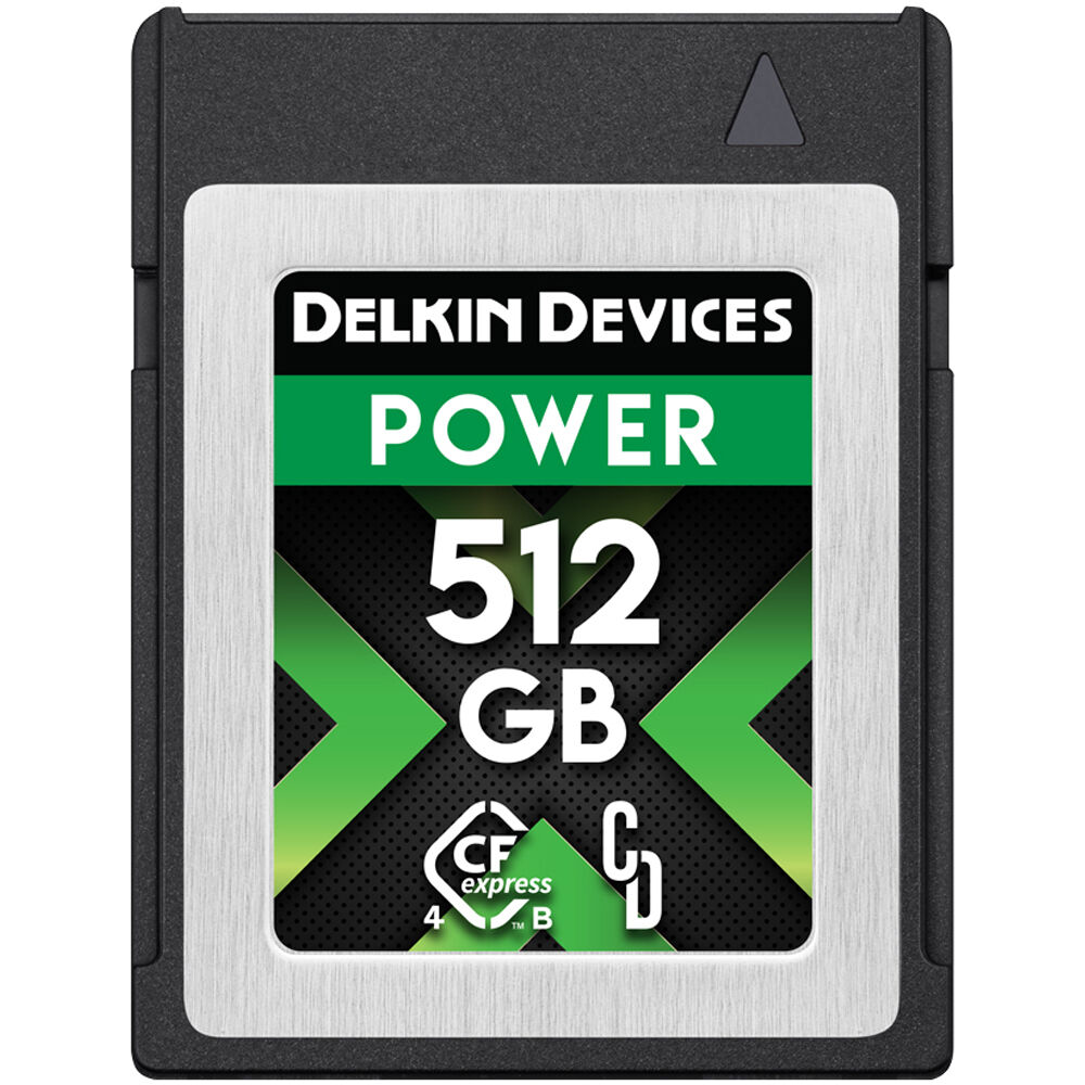 Delkin Devices 512GB POWER 4.0 CFexpress Type B Memory Card