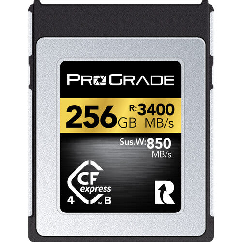 ProGrade Digital 256GB CFexpress 4.0 Type B Gold Memory Card